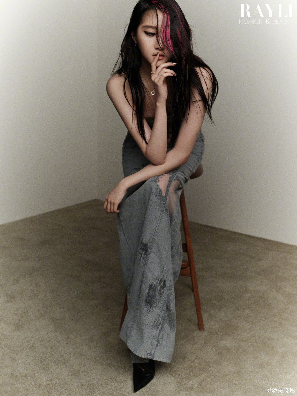 关晓彤惊艳美妆,关晓彤瑞丽杂志