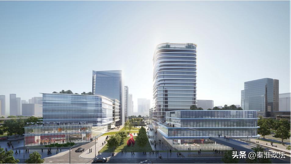 南京地铁11号线效果图,航拍南京地铁11号线旁超大公园