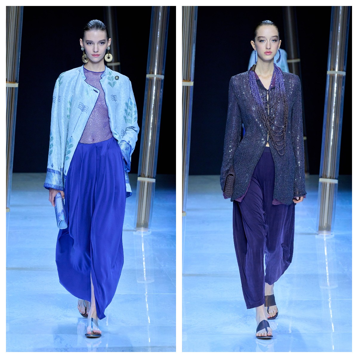 巴黎时装周2023秋冬阿玛尼,阿玛尼armani2022秋冬米兰时装周