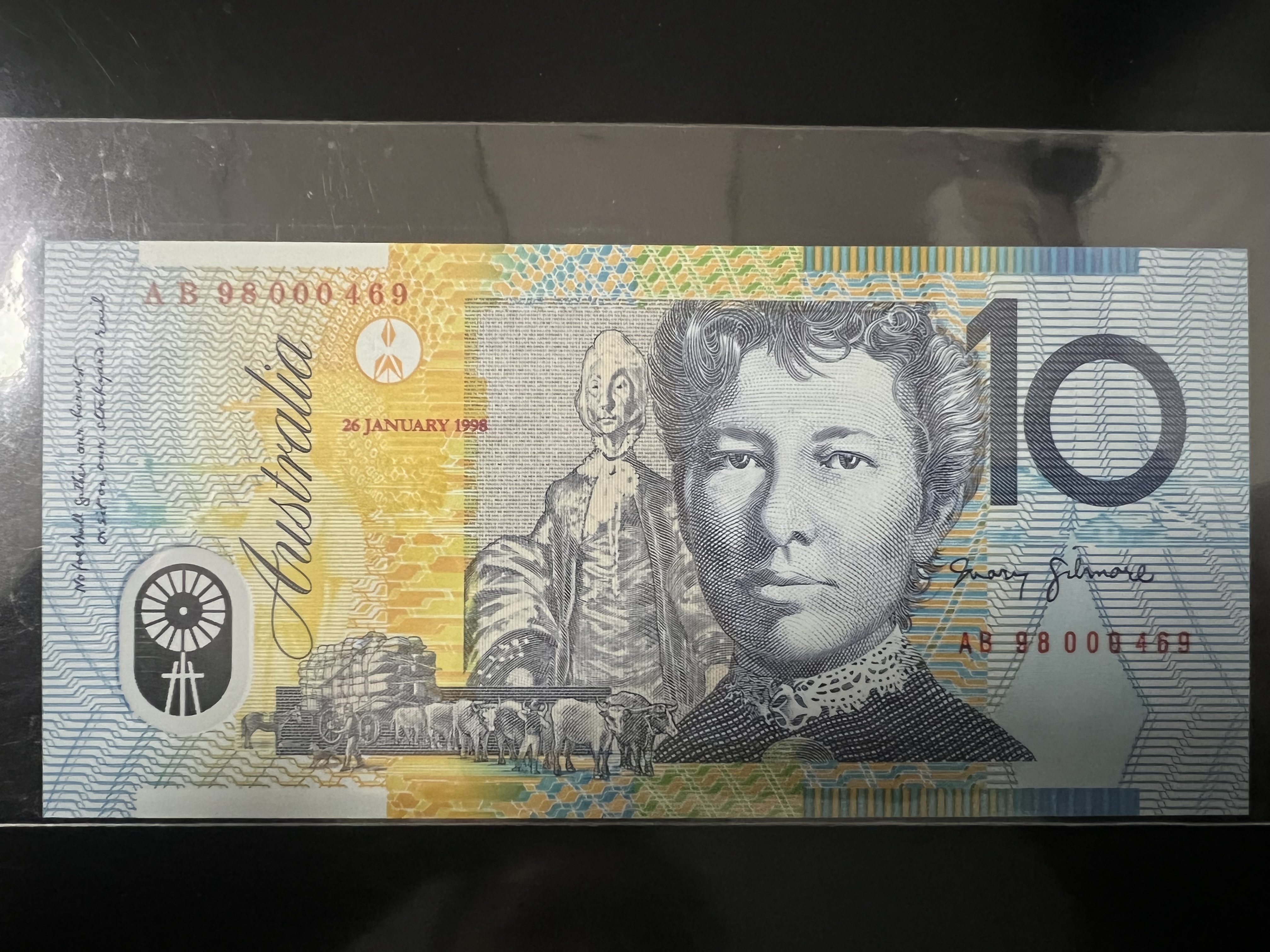 澳洲联邦100周年纪念钞,龙币纪念钞澳大利亚