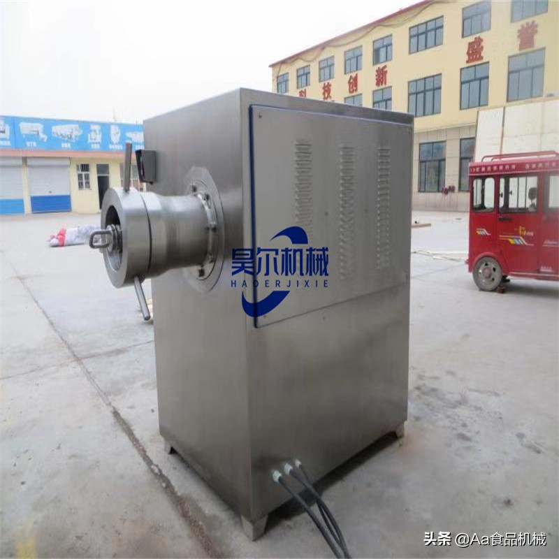 全自动猪肉绞肉机,大型冻肉绞肉机碎肉机