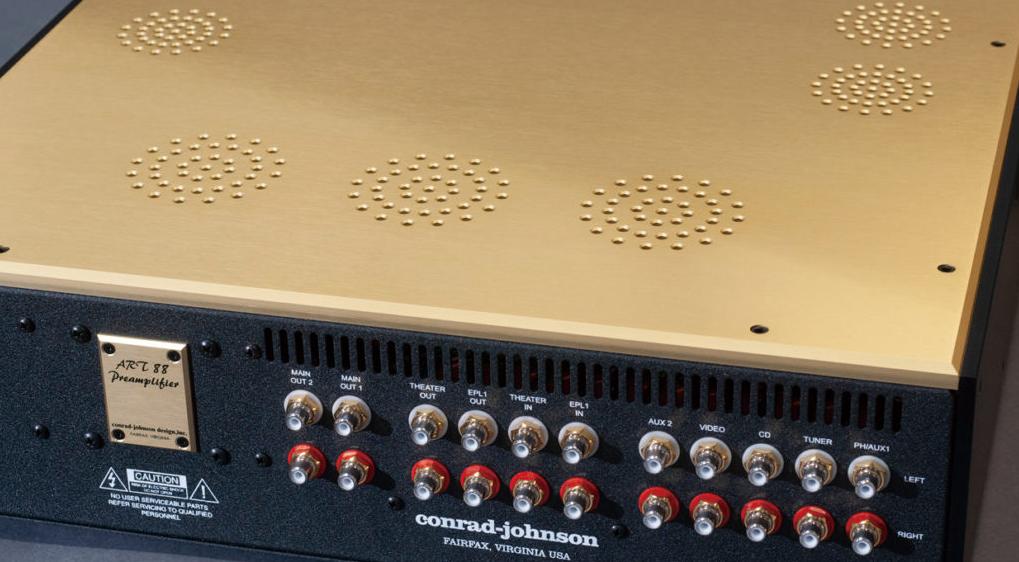 评测:conrad-johnsonART88三极管电子管前级放大器