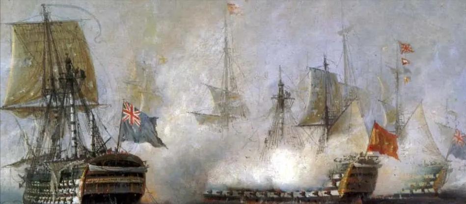 特拉法尔加海战后放弃进攻哪国,特拉法尔加角海战全过程