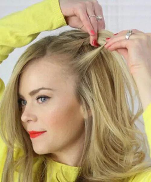 简单又好学又漂亮的编发教程,日常编发简单好看的编发教程