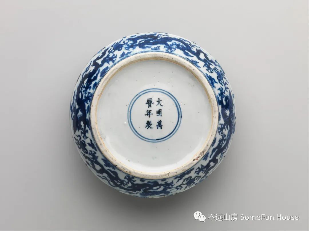 万历晚期青花瓷器特点,万历朝有没有无款官窑瓷器