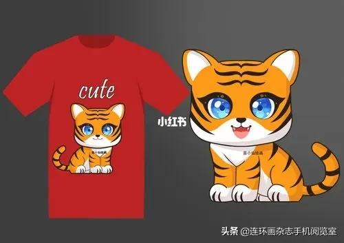 虎画卡通版,虎年的虎怎么画可爱