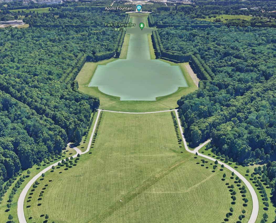 凡尔赛宫的园林,凡尔赛宫花园面积