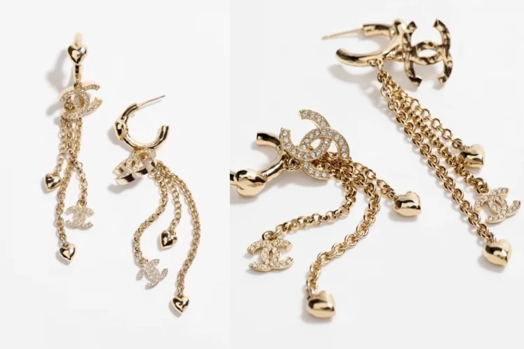 chanel耳环推荐,香奈儿chanel新款耳钉耳环