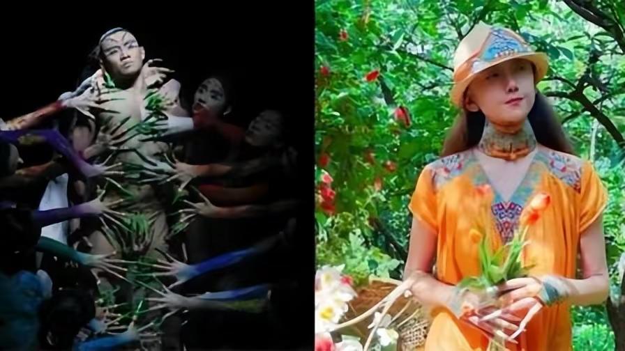 杨丽萍回应舞者造型被指不雅了,杨丽萍男舞者受争议