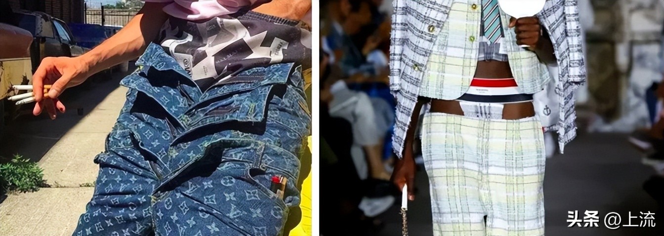 自从拿捏了sagging露臀风，*裤内**都想一天换三条