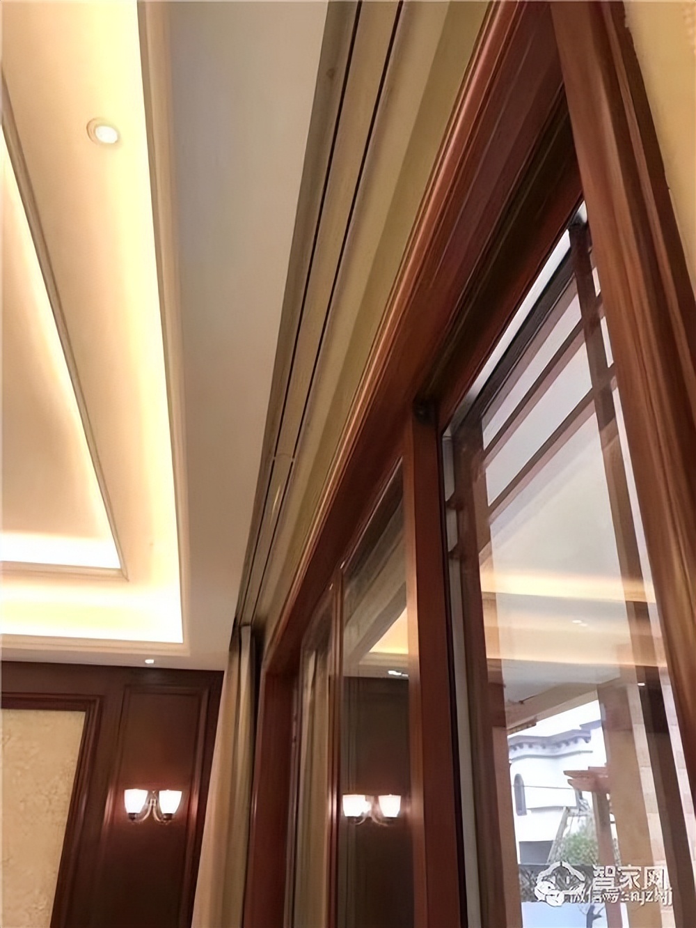 一体电动窗帘轨道智能全自动,电动窗帘四合一轨道