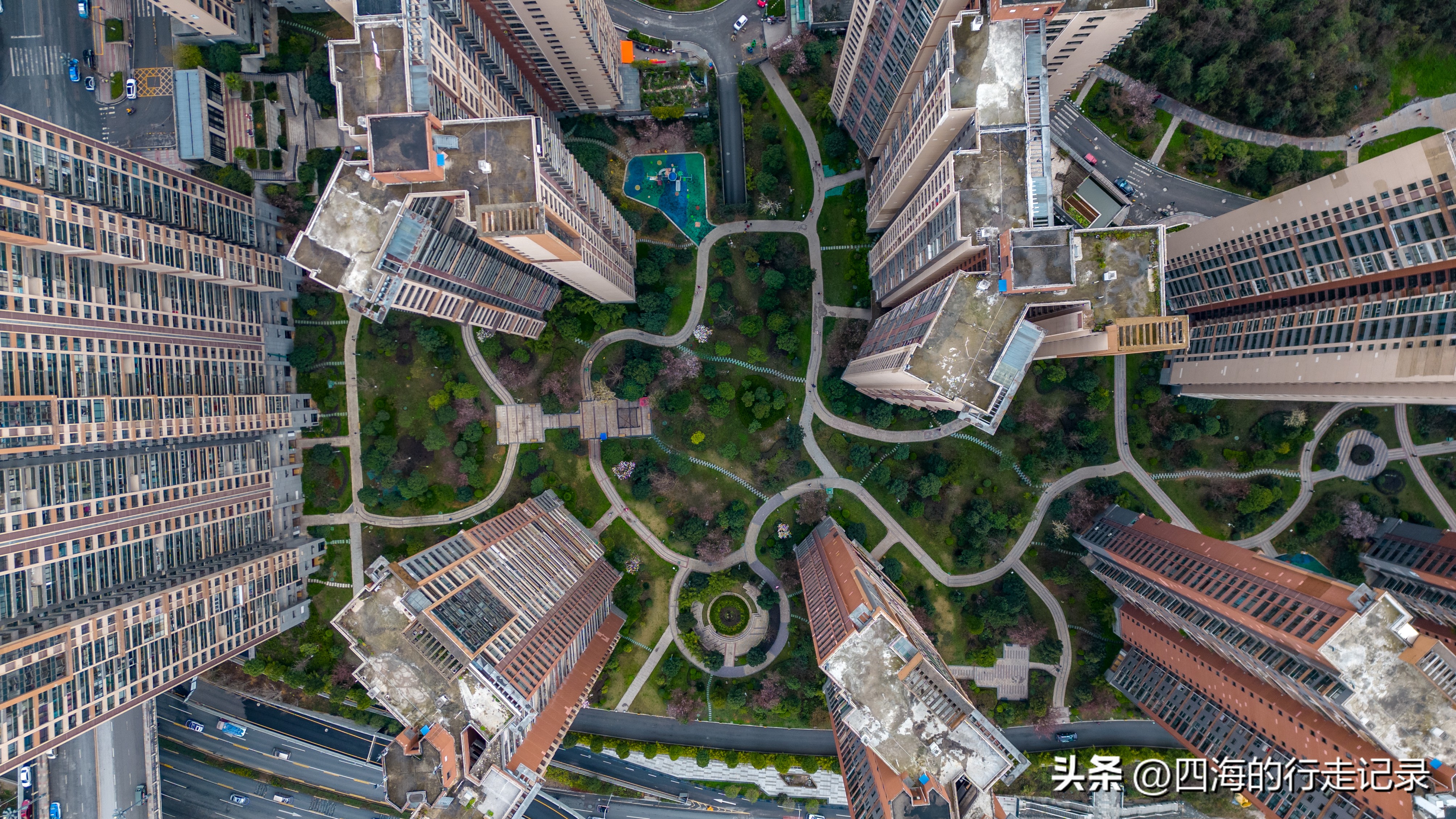 贵阳市未来方舟航拍视频,贵阳市未来方舟云岩航拍