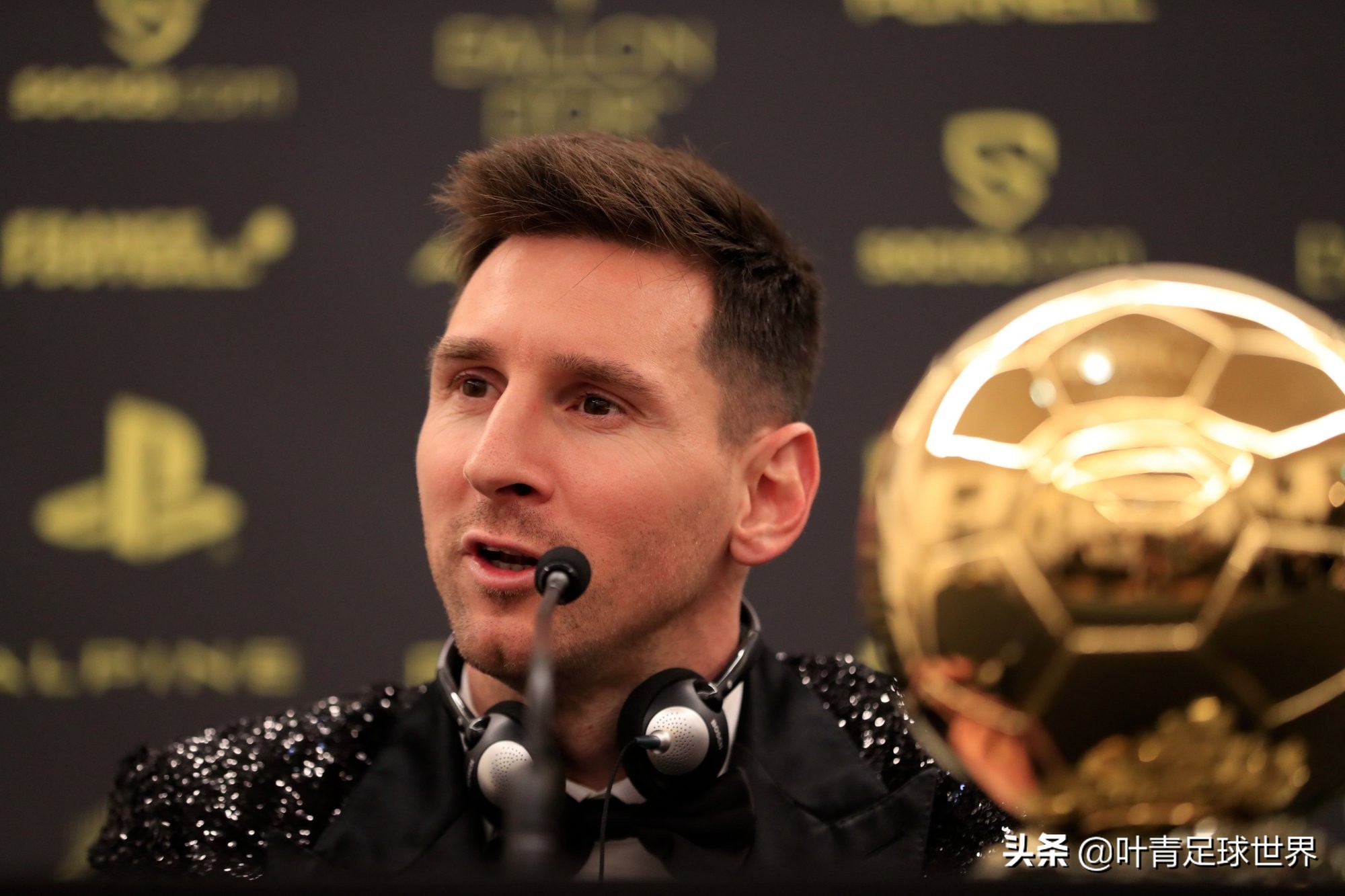 梅西足球奖手表 (梅西金球纪念手表)