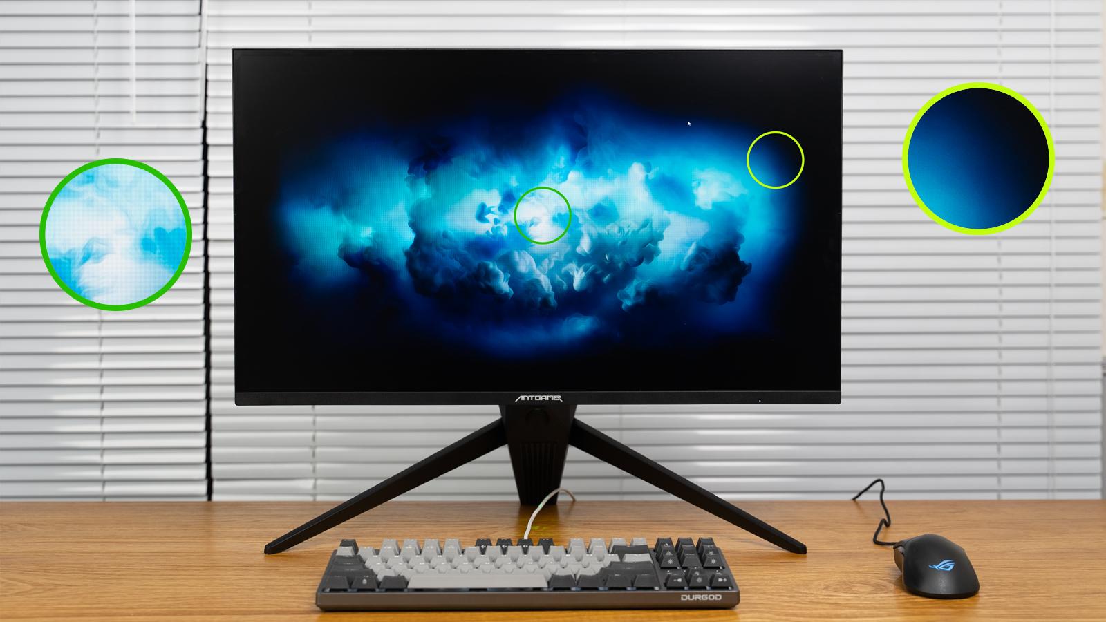 蚂蚁电竞4k144hz显示器评测,蚂蚁电竞m27qk对比爱攻240显示器