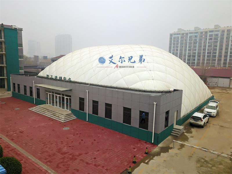 气膜体育馆普通体育馆比较,新型气膜体育场馆