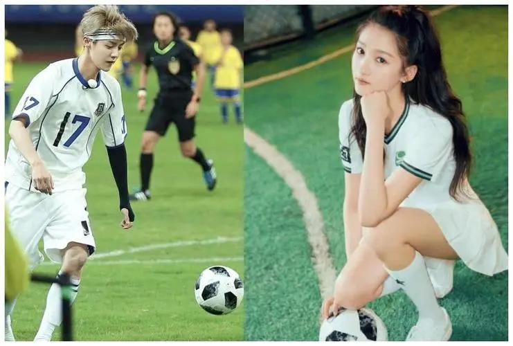 鹿晗关晓彤看足球,鹿晗解说欧洲杯关晓彤