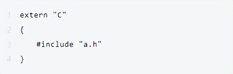 externc,c语言的extern