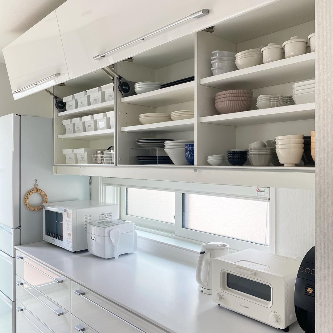日本博主的宝藏厨房，丧心病狂的整齐！颜值爆裂，收纳力也惊人