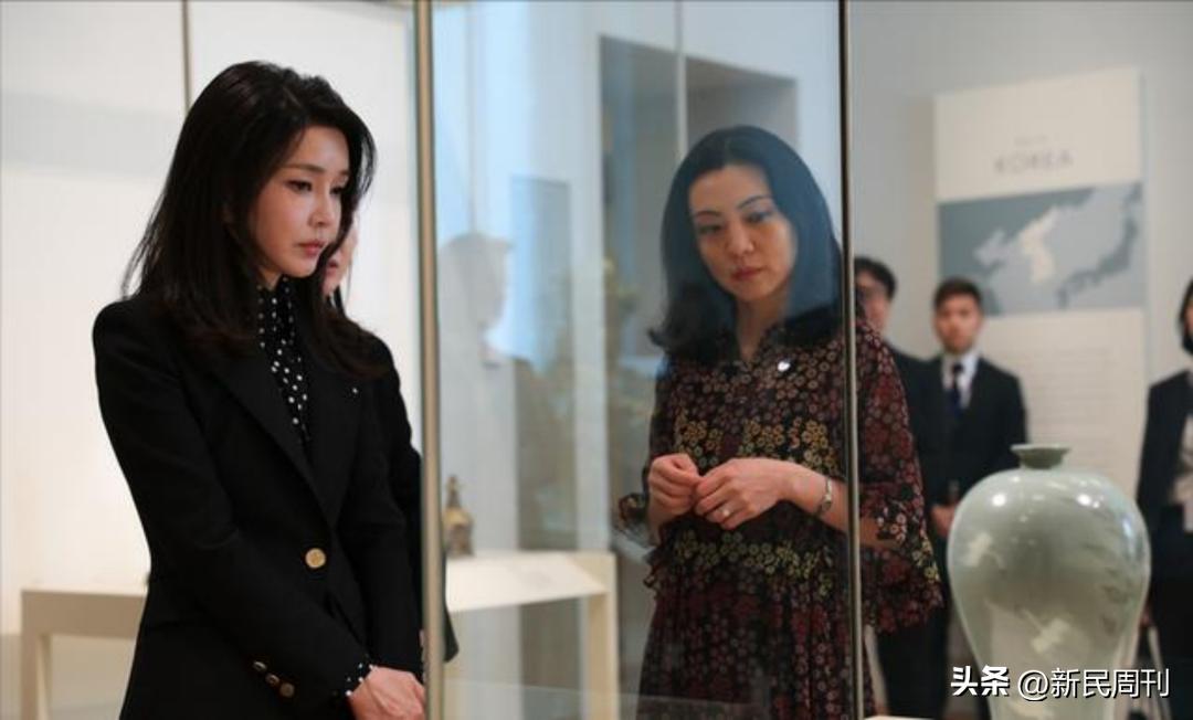韩国总统夫人金建熙穿搭,韩国第一夫人在美国的时装秀