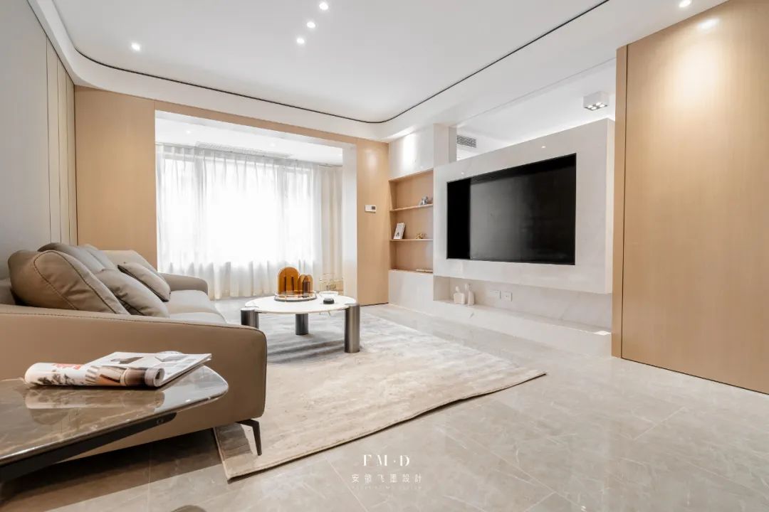 电视背景墙小不挂电视该怎么设计,简单实用的电视机背景墙