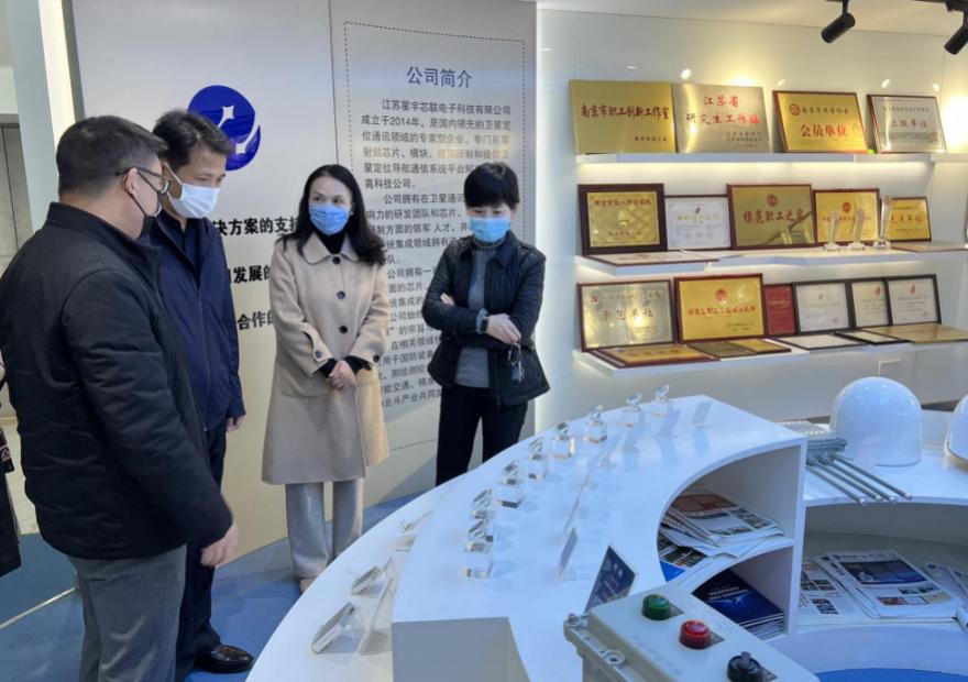 高新区走访调研重点企业,深入企业走访助力复工复产