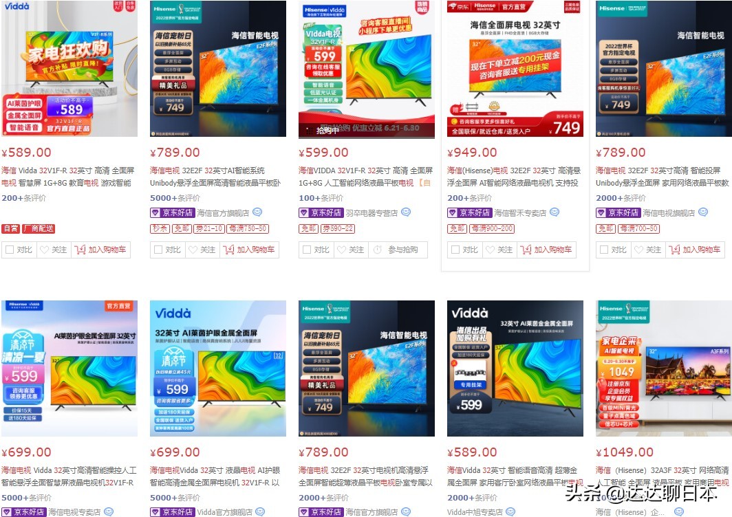 中国和日本的商品对比,中国和日本部分商品价格对比