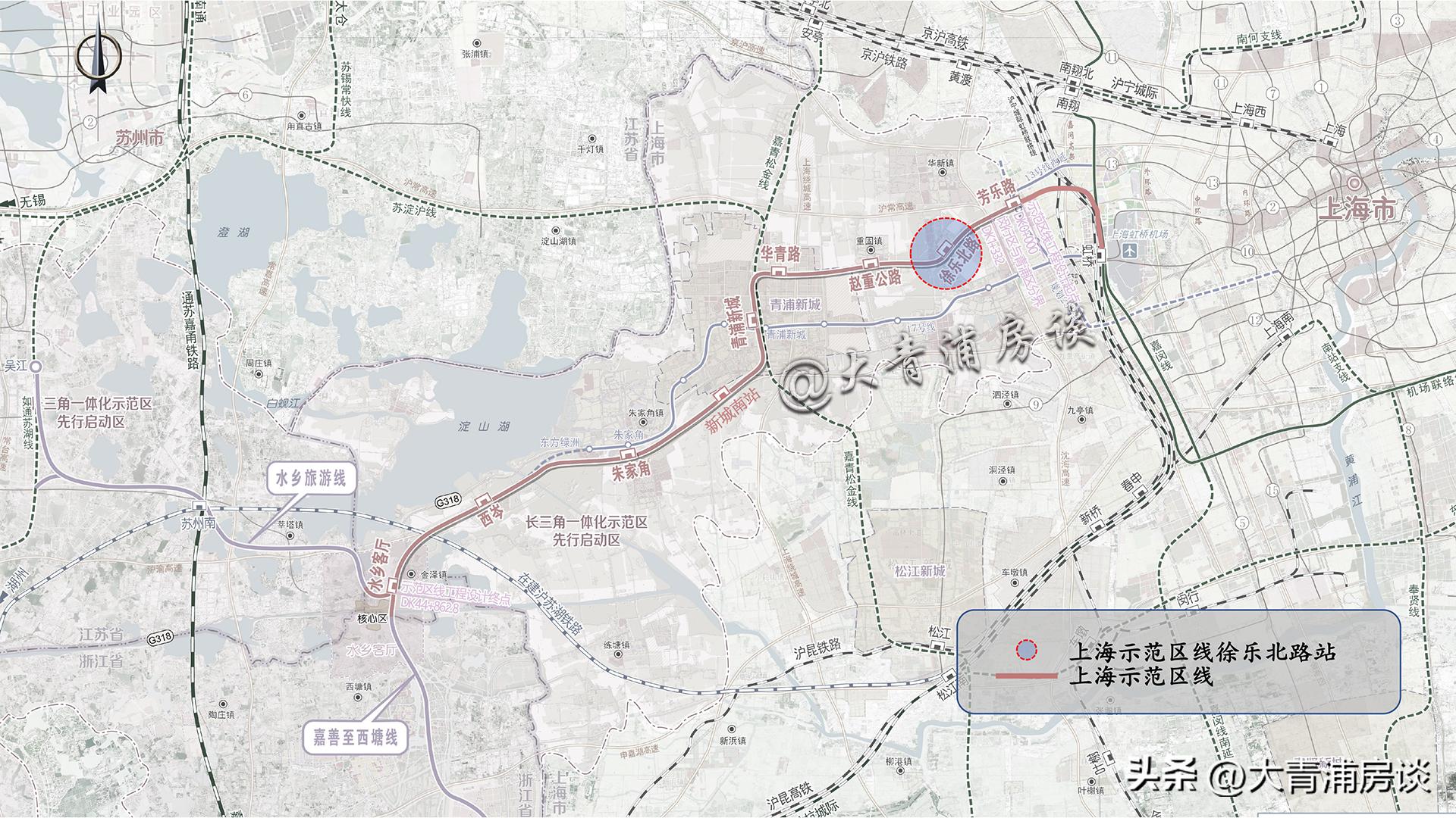 上海示范区徐乐北路站规划调整,徐乐北路站周边规划