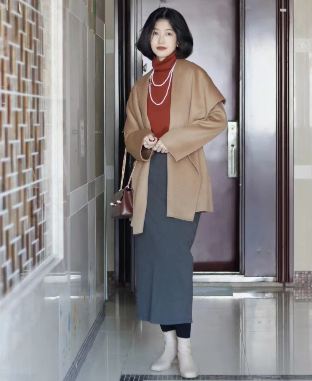 秋冬穿搭很简单这样穿秒变女神,今年冬季最火的穿搭精致女生必看