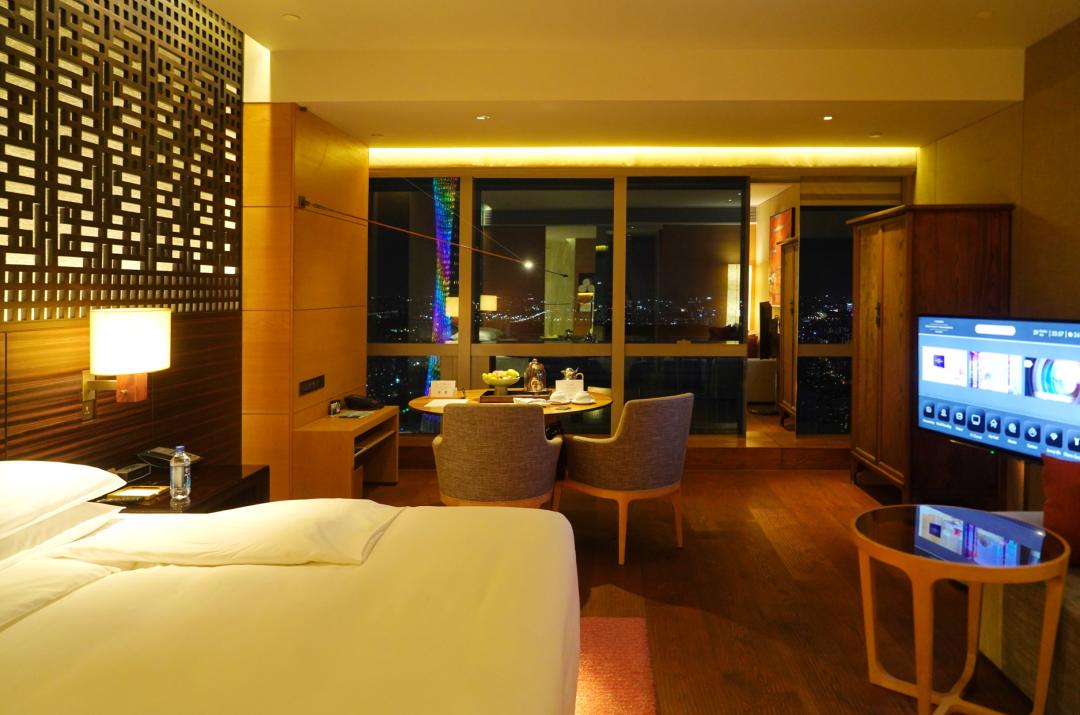 广州柏悦酒店顶楼,探店柏悦