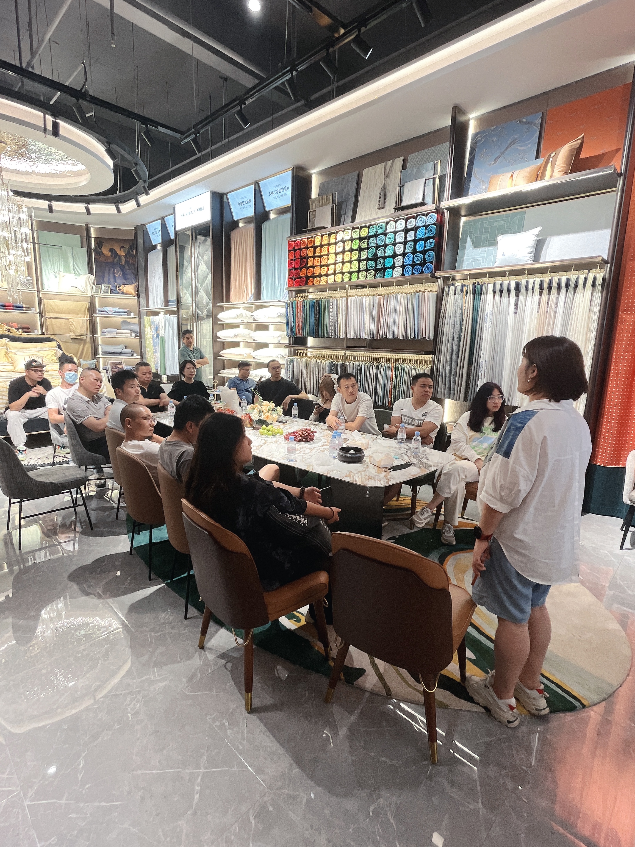江西省陈设艺术协会参加梦洁“高端设计师私享会”活动