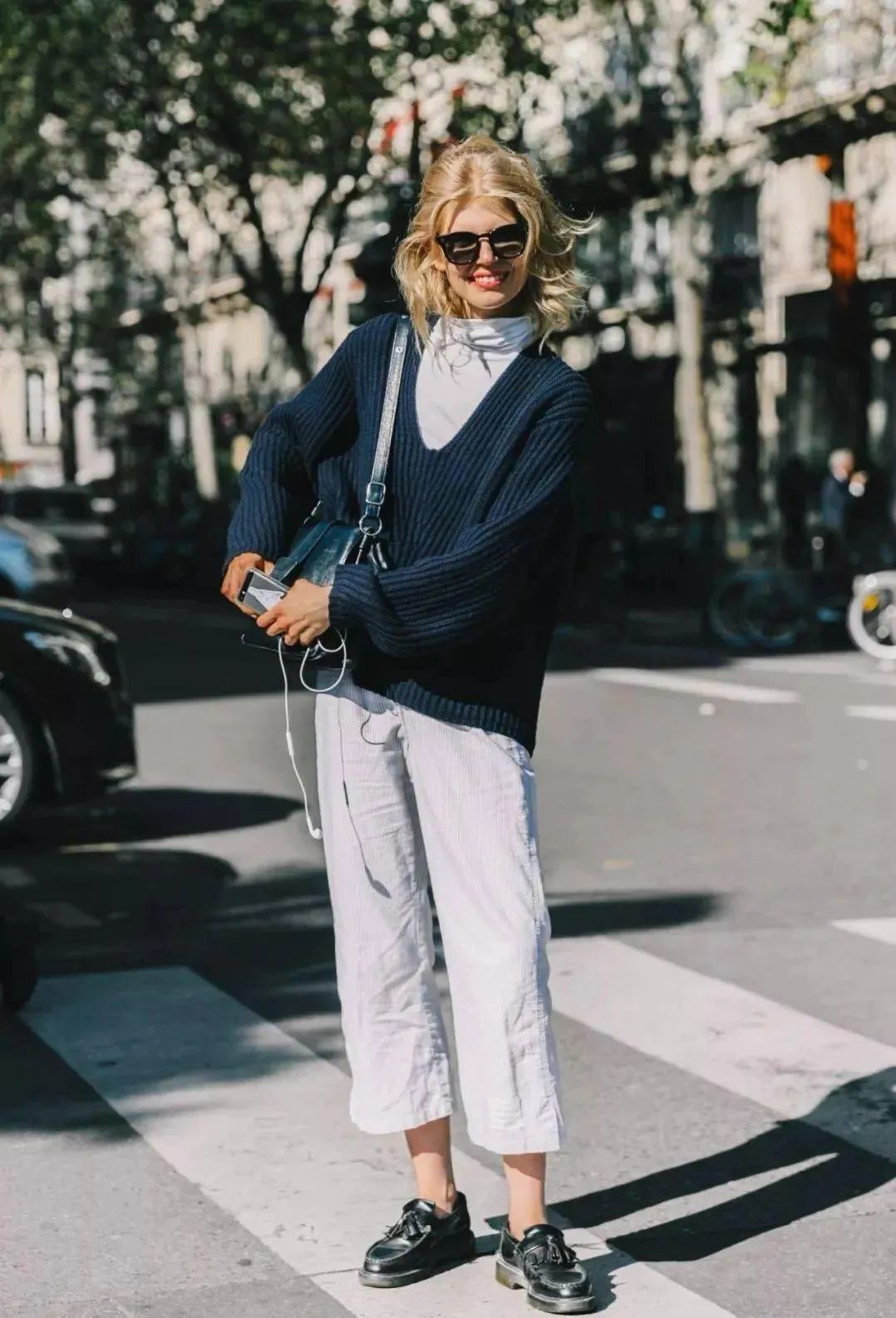 各种简单毛衣的织法,高领毛衣怎么穿才好看