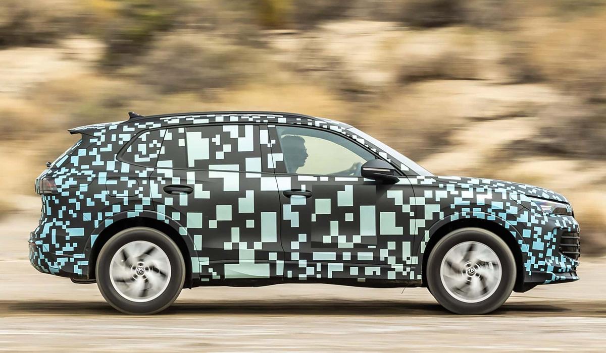 全新大众途观纯电动版本渲染图,全新一代途观实车曝光