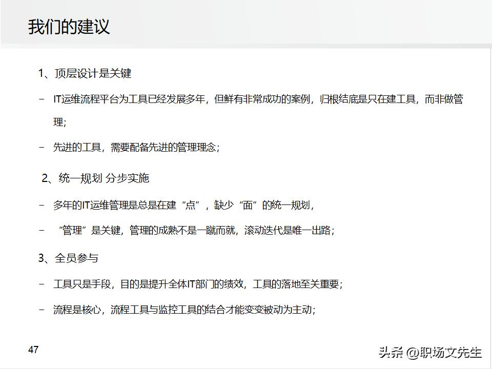 it运维管理的方案,it运维管理标准化