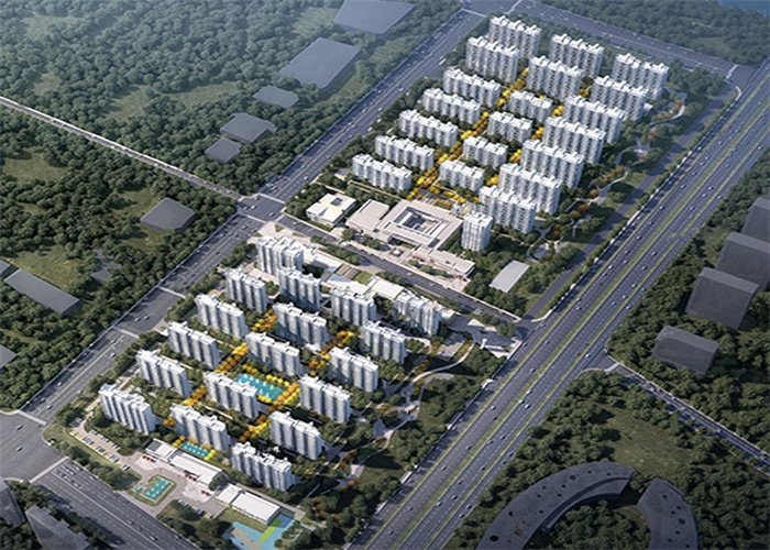 金地峯启未来在呼市属于高档社区,呼市金地峯启未来层高