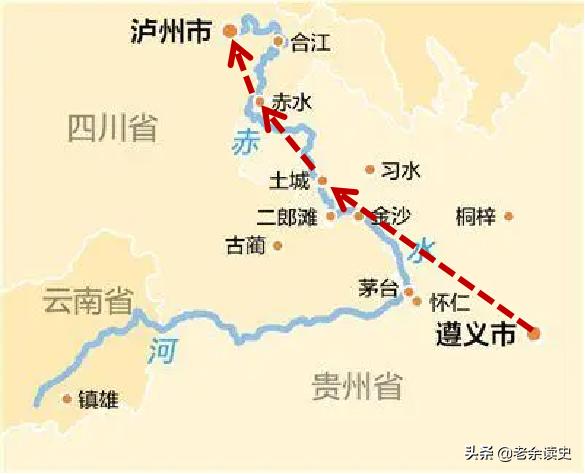 毛主席引以为豪的「四渡赤水」到底牛在哪里？这次给你讲清楚