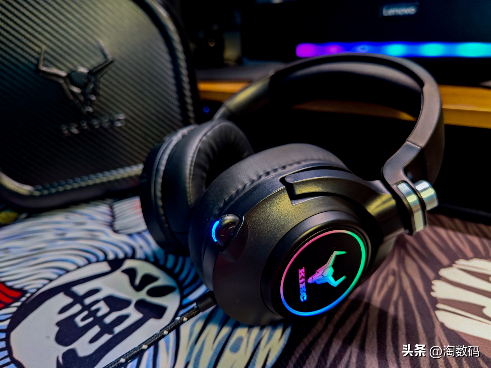 洋垃圾才是心头好：35块上车圈铁单元RGB游戏耳麦，拆箱晒单验票