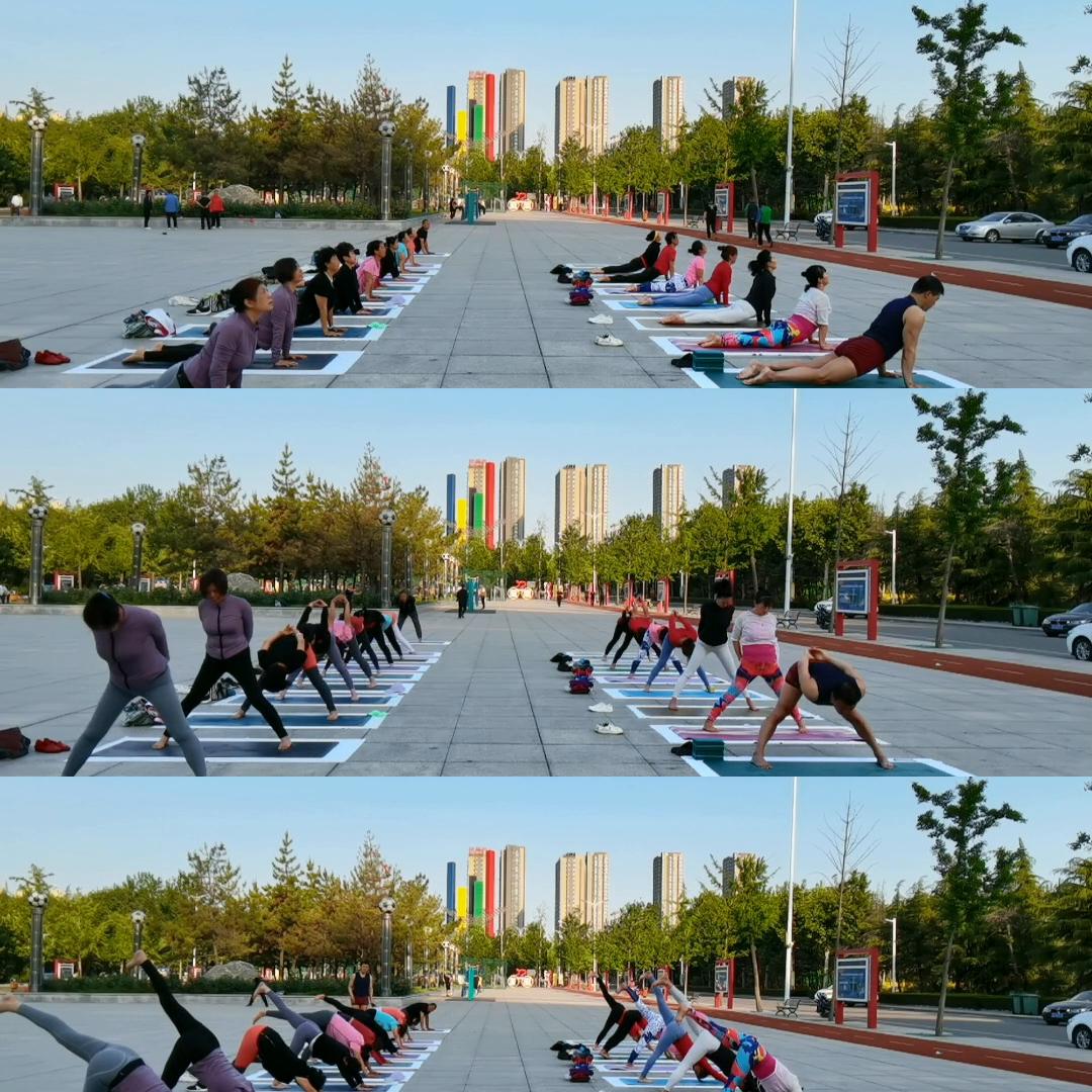 晨练爆汗瑜珈,瑜伽晨练