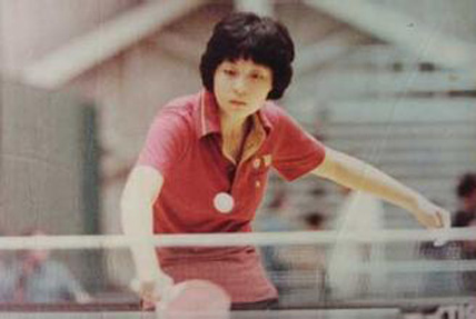 乒乓球运动员施之皓,乒乓球女皇曹燕华与施之皓