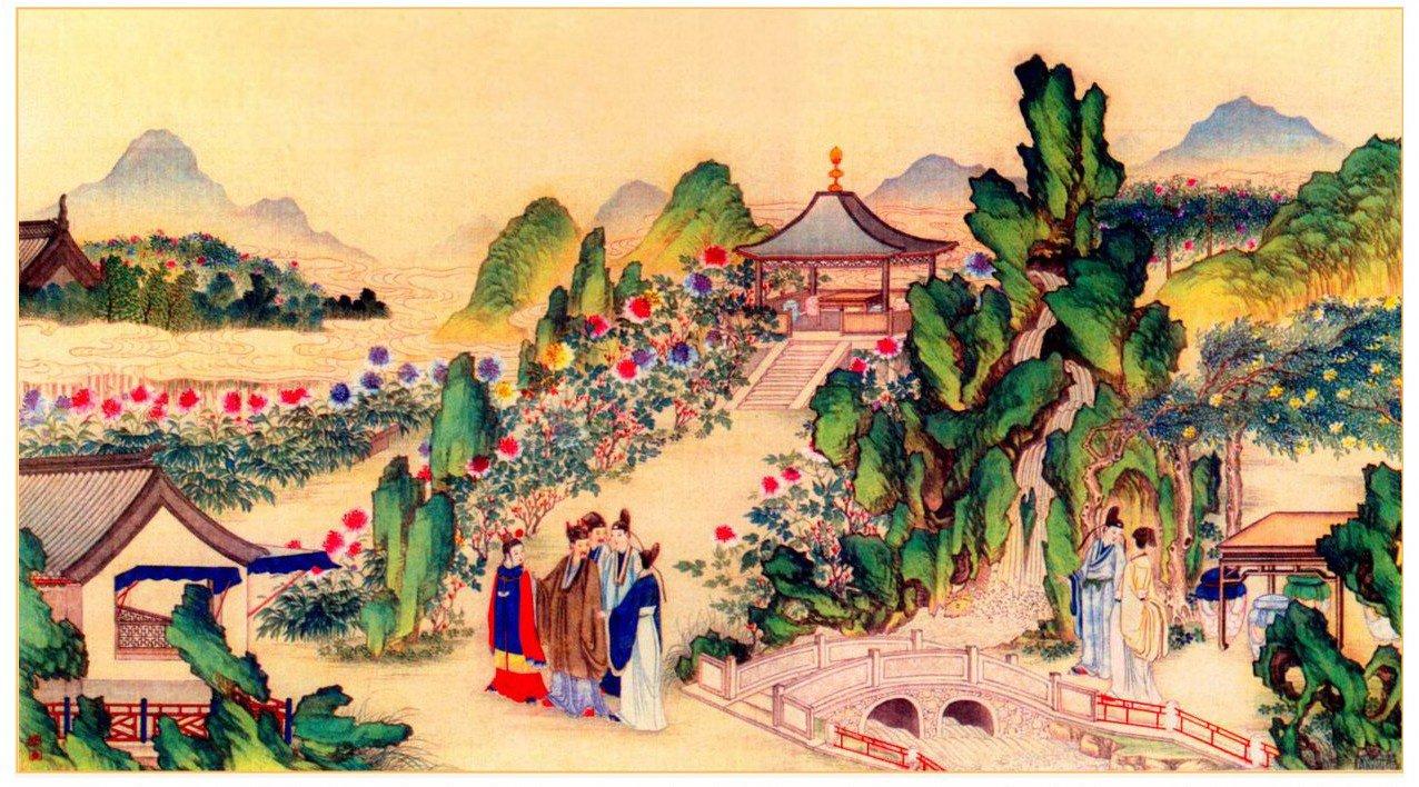 红楼梦中蓼汀花溆是什么意思,红楼梦蓼汀花溆