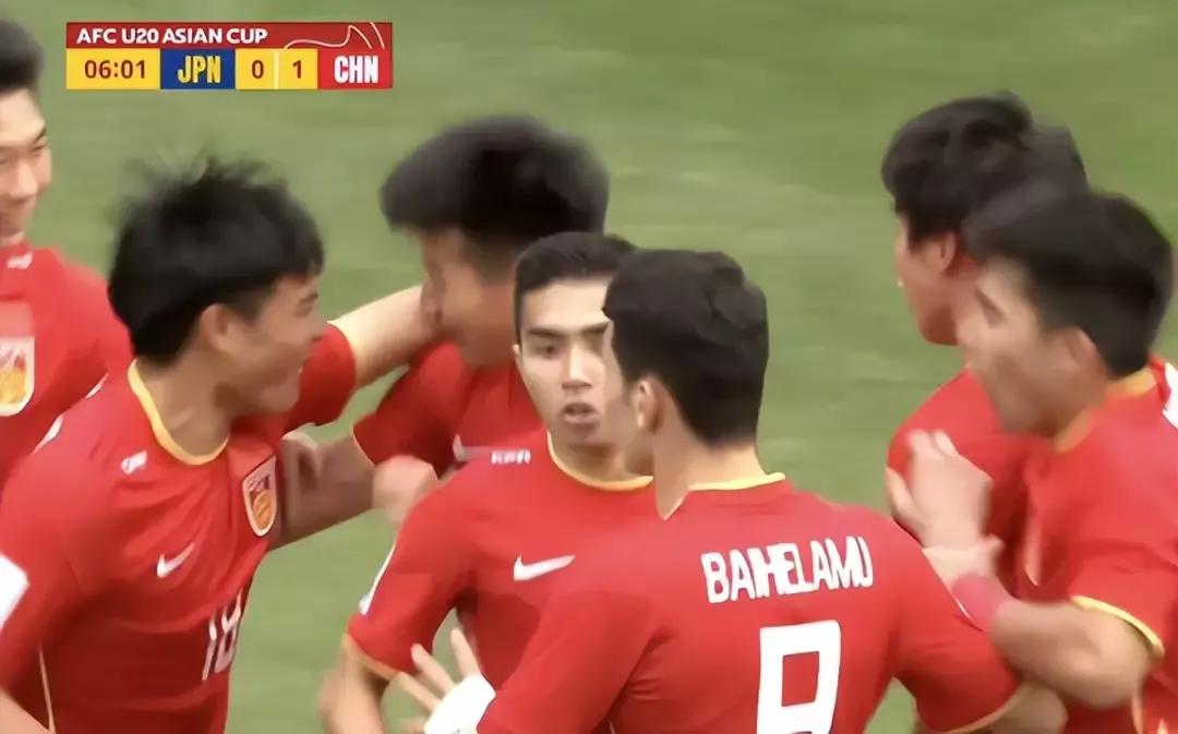 u20日本队3比0,两个进球中国u19