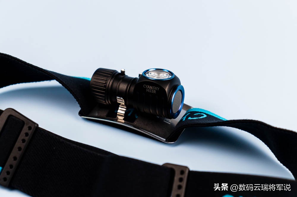 夜晚骑行照明好选择多功能L型迷你可充电头灯CYANSKYHS3R