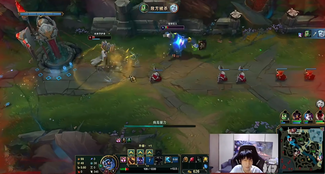 小超梦腕豪对线蒙多,小超梦剑魔对线蒙多私藏连招