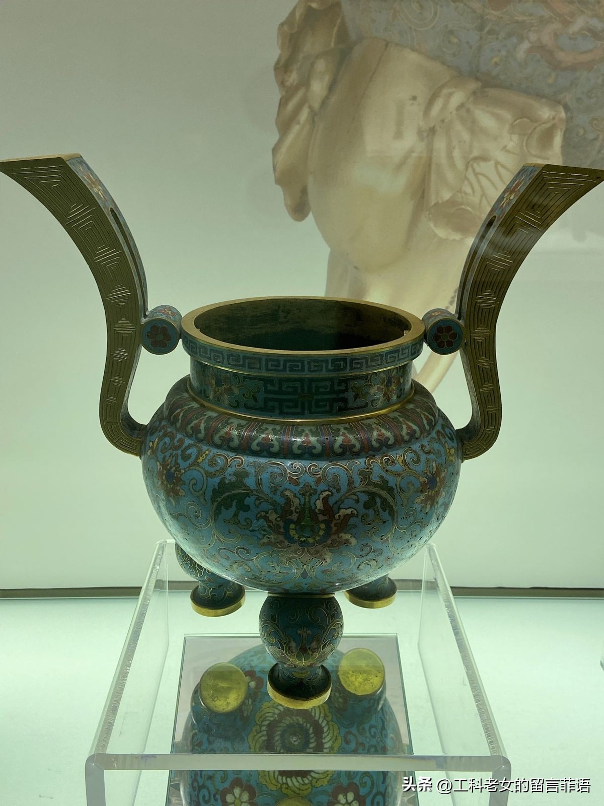 清代景泰蓝花卉瓶底款大全,北京观复博物馆景泰蓝工艺画