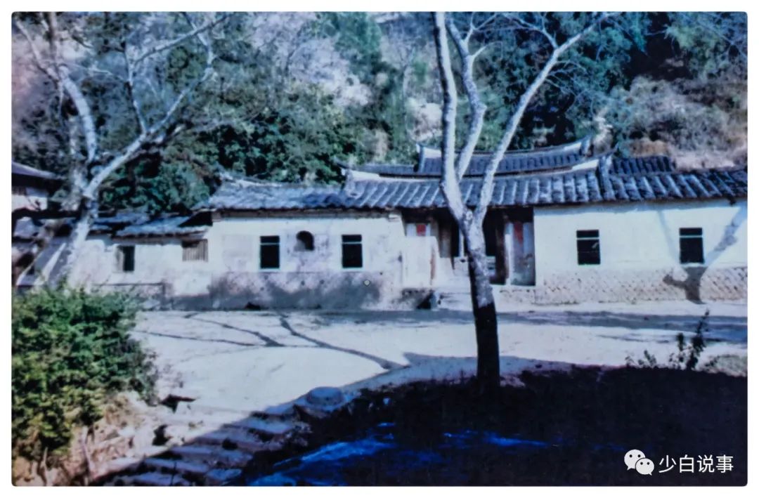 福建岩峰书院老相片,岩峰书院