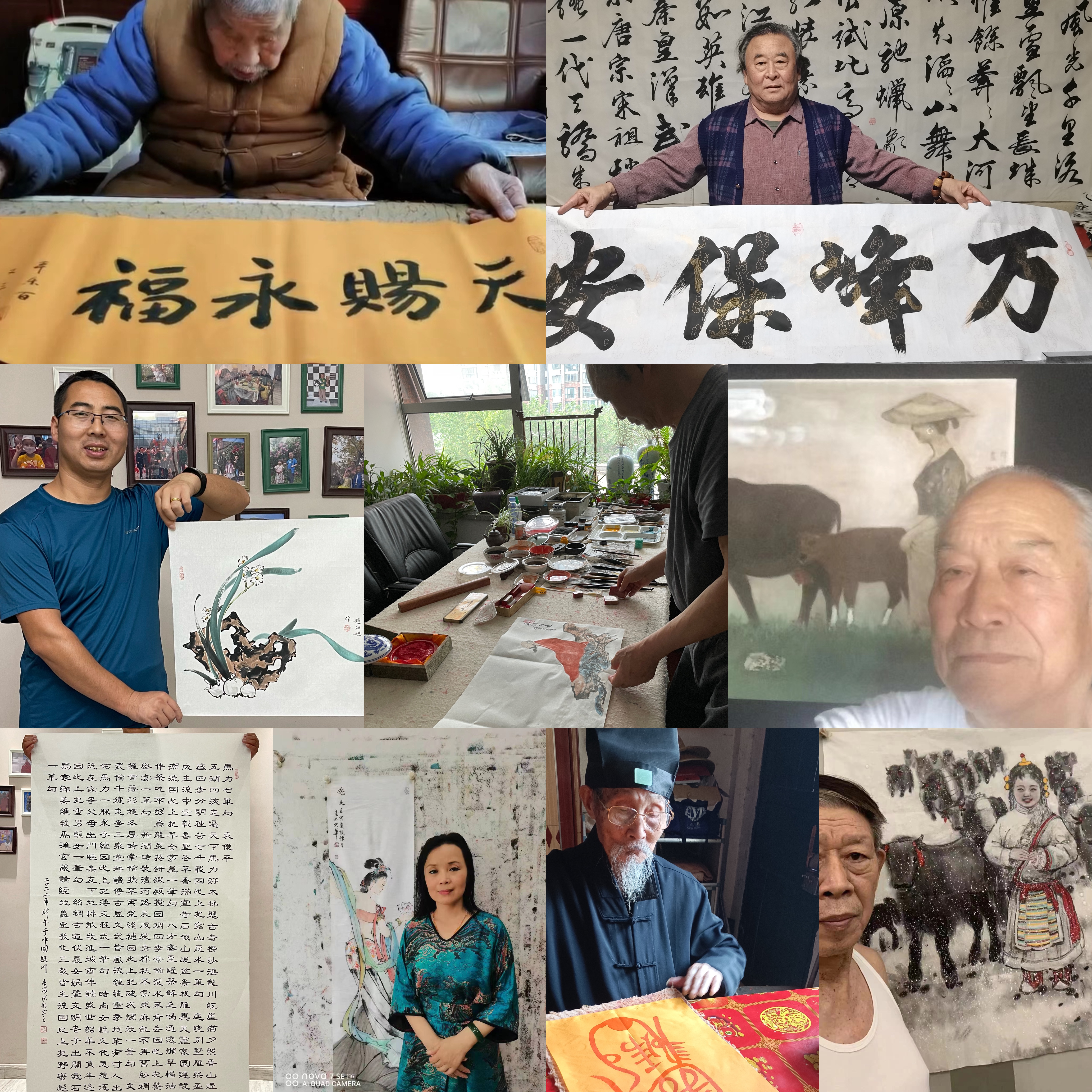 左庄伟禅意国画,左庄伟