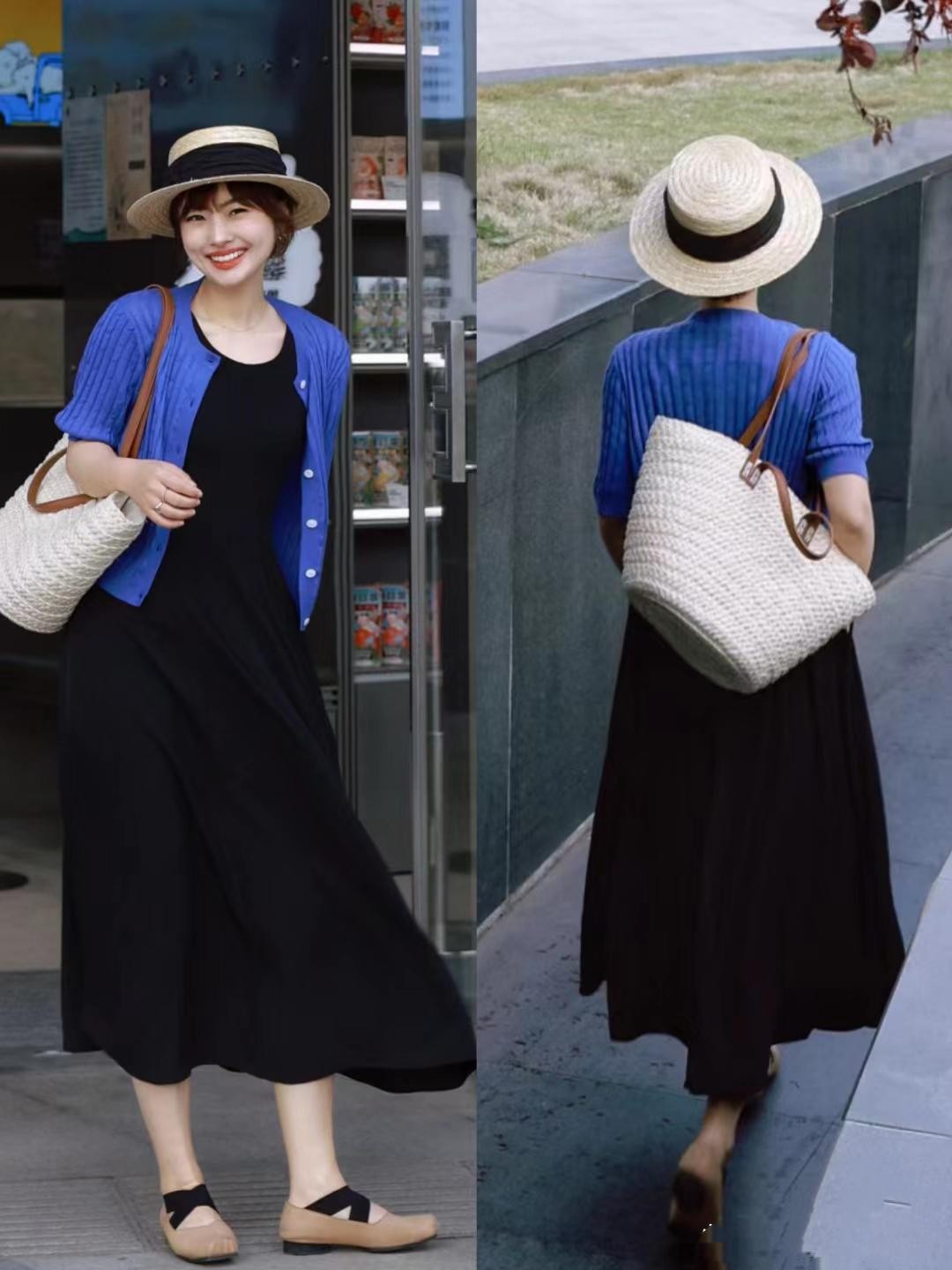 穿搭黑白搭配用什么颜色来点缀,初秋潮流穿搭经典黑白两色搭配