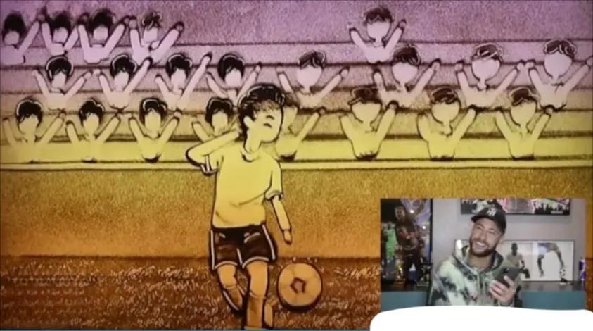 内马尔宠粉,内马尔疼爱儿子