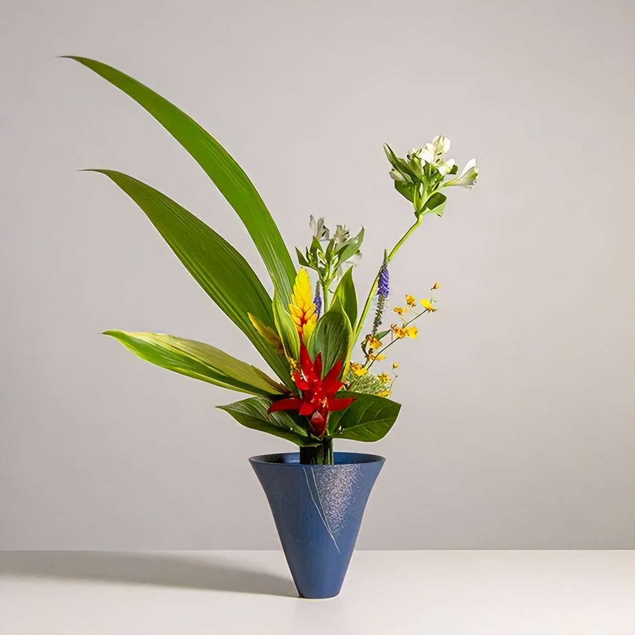 日式插花小原流花道,日式插花的13个基本技巧