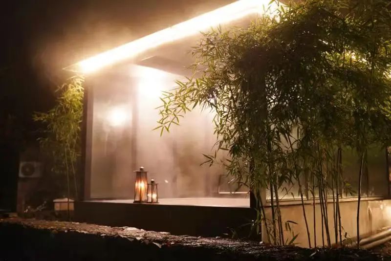 莫干山民宿泡温泉,莫干山温泉雪景民宿