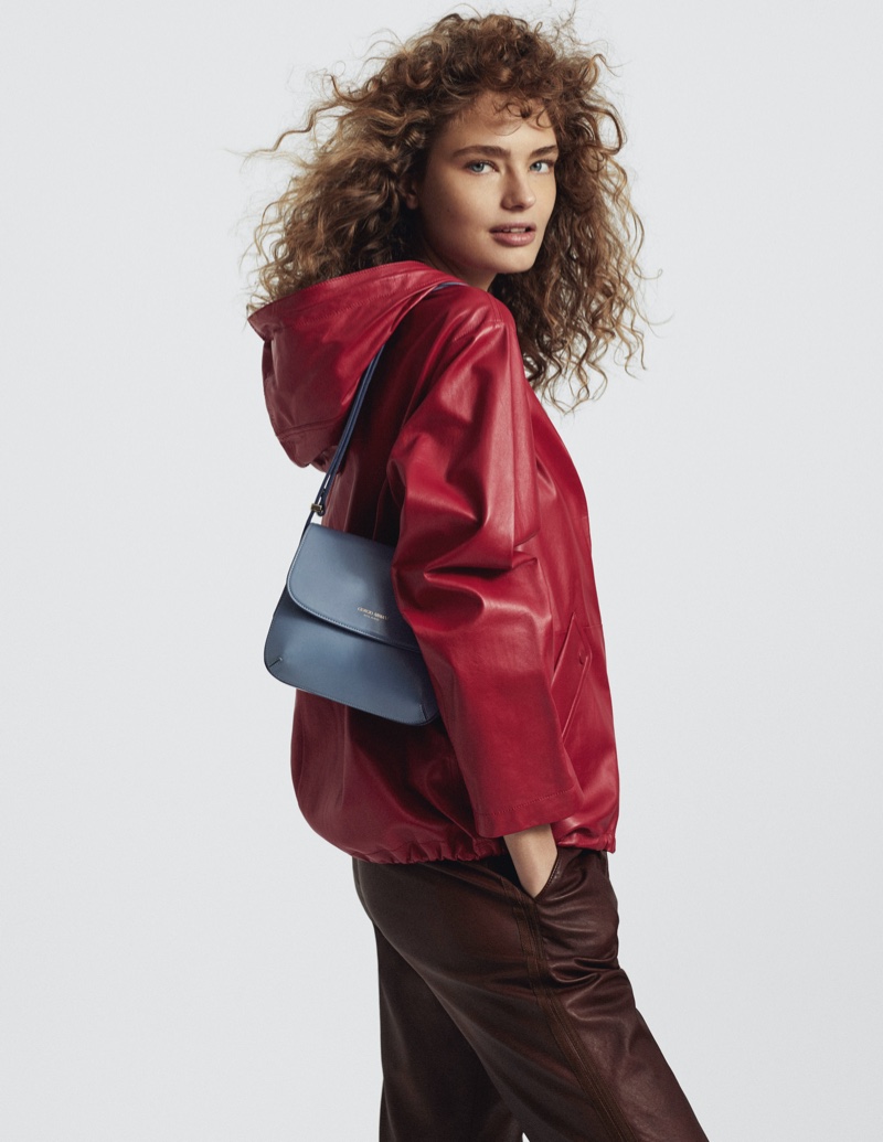 德国超模安娜·米拉（AnnaMilaGuyenz）拍摄的时尚杂志